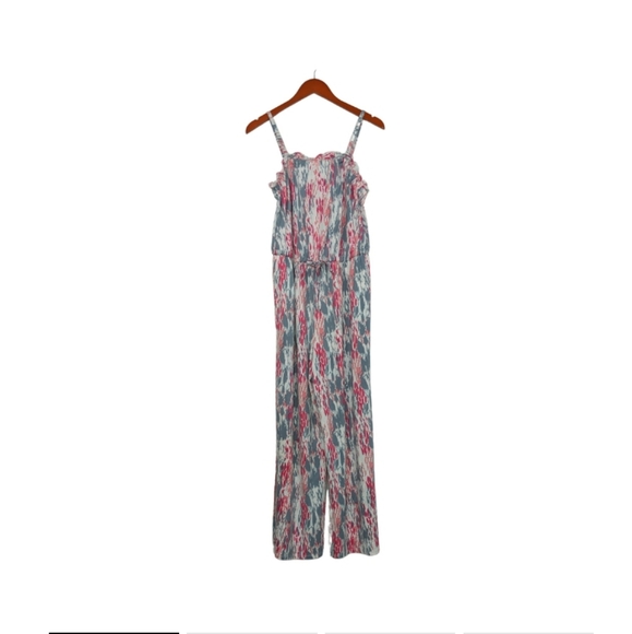 Du Jour Women's Jumpsuits Printed Sleeveless Pink  One-Piece Size XSP - Picture 1 of 13